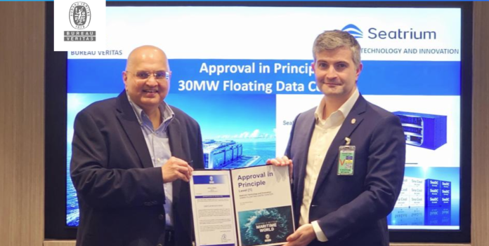 Bureau Veritas grants AiP for Seatrium's 30 MW floating data centre concept