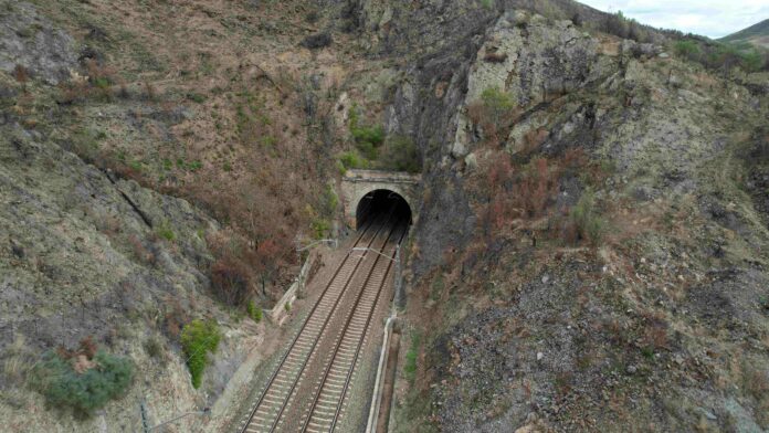 Madrid-Zaragoza conventional line. Toba Tunnel