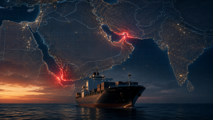 Hormuz and Bab el-Mandeb have stopped functioning as separate crises. They now operate as a single, coupled disruption system.