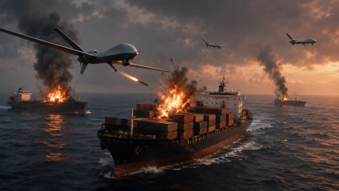 As drone threats spread, risk is collapsing into a single shared pool and the escape routes are running out.