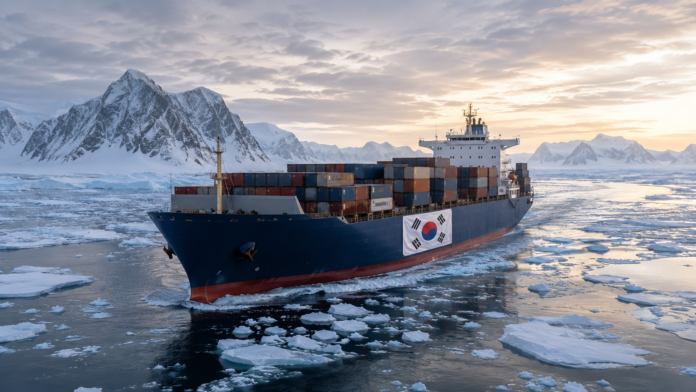 South Korea's first Arctic container voyage is being read as a Western challenge in the High North, a treaty ally purchasing access.