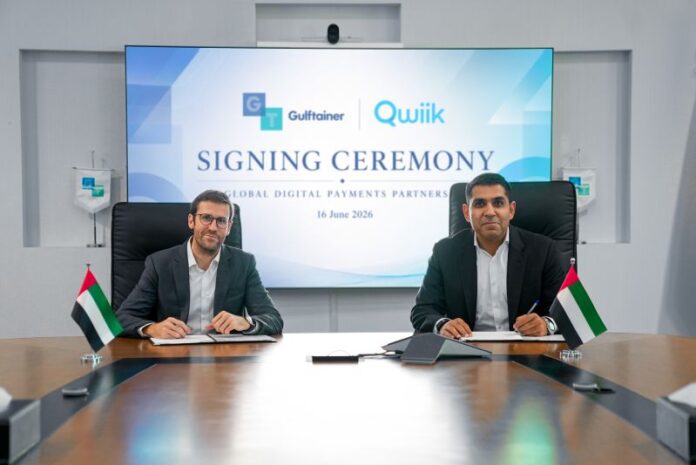Gulftainer partners with Qwiik to launch digital payments platform