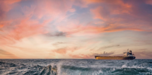 vessel in the sea