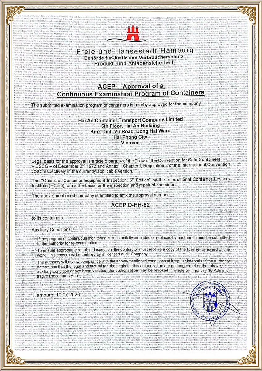 chứng nhận ACEP
