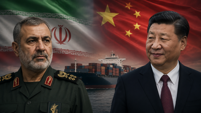 The war over the Strait of Hormuz being fought with missiles. This week it acquired a fourth battlefield: China's balance sheet.