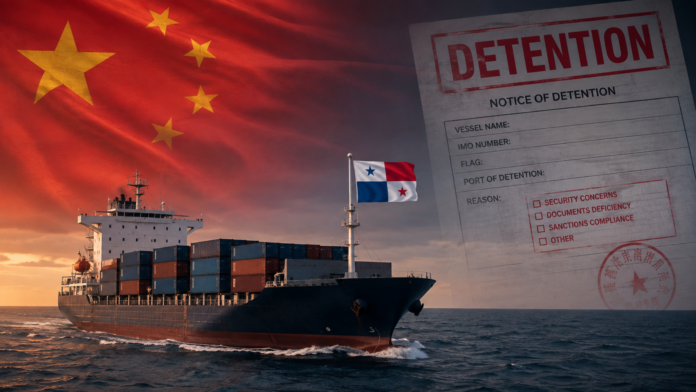 China detention Panama