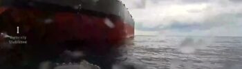 Ukrainian naval drones sank the container ship Yanina in the Black Sea