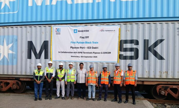 APM Terminals Pipavav launches first double-stack Python train to Dadri