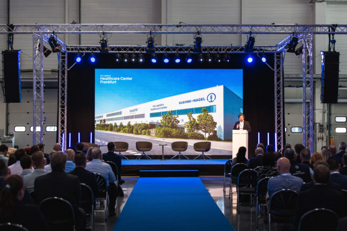Frankfurt healthcare centre opening event