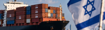 ZIM container ship sailing near an Israeli port as concerns mount over Hapag-Lloyd’s proposed $4.2 billion acquisition.