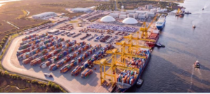 ‘Illustrative rendering’ of SeaPoint Industrial Terminal, Savannah
