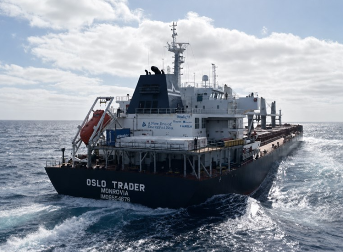 Newlight hydrogen retrofit cuts fuel use 24% on Lomar vessel Newlight hydrogen retrofit cuts fuel use 24% on Lomar vessel