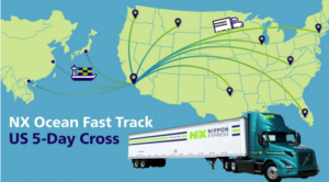 Nippon Express launches five-day US delivery option for Asia–US ocean freight
