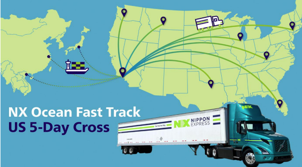 Nippon Express launches five-day US delivery option for Asia–US ocean freight