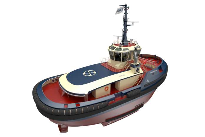 Svitzer TRAnsverse 2900 quarter-bow Svitzer TRAnsverse 2900 quarter-bow