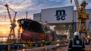MSC's talks over the German government's 80% stake in Meyer Werft and a defence-adjacent yard in Romania point to the same strategic shift.