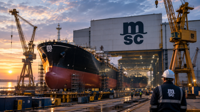 MSC's talks over the German government's 80% stake in Meyer Werft and a defence-adjacent yard in Romania point to the same strategic shift.