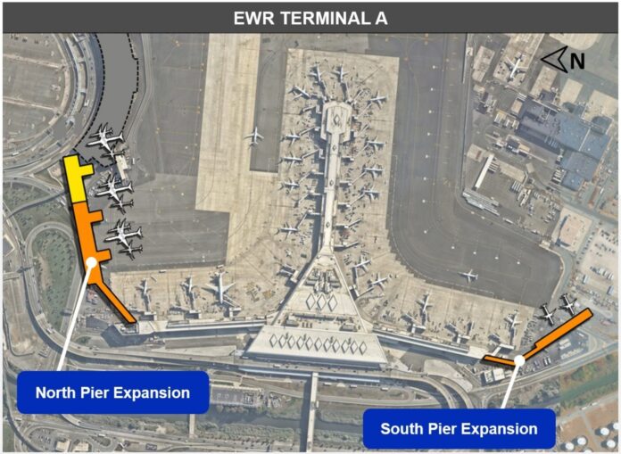 image The Port of New York and New Jersey has authorised US$ 110 million toward the expansion of Terminal A at Newark Liberty International Airport
