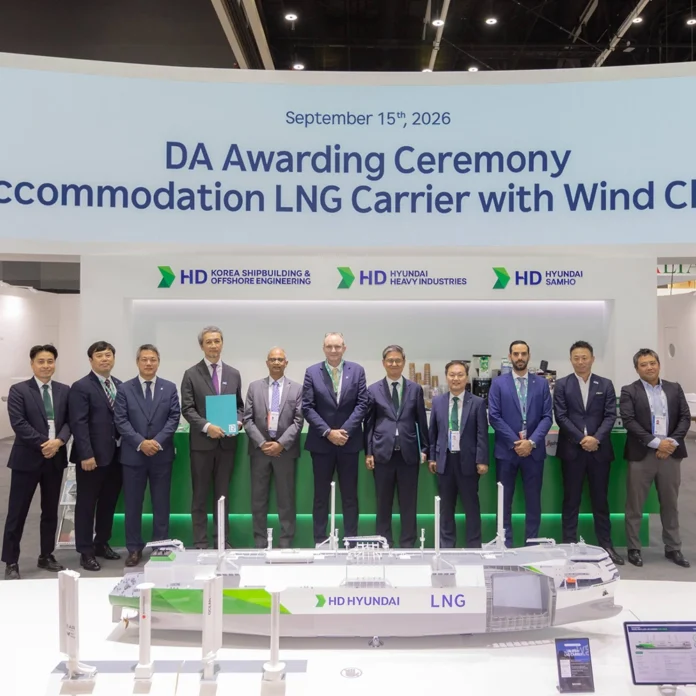 LR appraises HD HHI's four-sail Wind Challenger LNG carrier design
