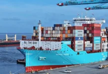 Maersk launches VGM service at Milazzo Tangier Maersk at the Port of Mobile