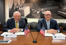 ABS and US Department of Energy partner on maritime nuclear technology (L to R): Ted Garrish, United States Assistant Secretary for Nuclear Energy, and John McDonald, ABS Chairman and CEO