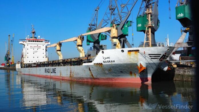BASRAH Iraqi Line ship