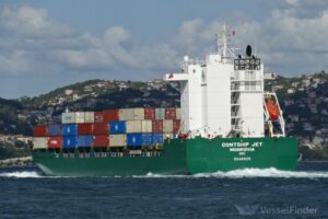 Contship Jet sinks after drone attack in Black Sea, all 18 crew rescued