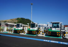DP World deploys electric yard tractors at Busan DP World has deployed 55 electric yard tractors at its Busan terminal in South Korea, replacing LNG-powered vehicles.