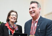 Framo secures major service contract for 30 Petrobras FPSOs Sylvia Anjos, Director of Exploration and Production at Petrobras, and Ruffo Chiconelli, Business Development Director at Framo do Brasil