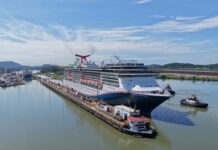 Panama Canal expects over 220 cruise transits in 2026–2027 season Carnival Miracle ship
