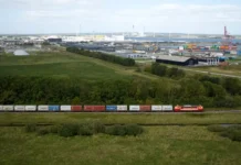 APM Terminals Aarhus and Port of Aalborg launch new rail service APM Terminals Aarhus and Port of Aalborg launch new rail service