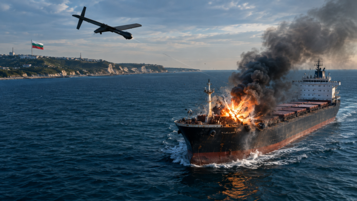 Bulgaria’s accusation against Moscow exposes a western Black Sea where risk now attaches to the trade route itself.