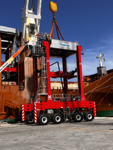 Tropical Shipping orders first hybrid straddle carrier from Kalmar