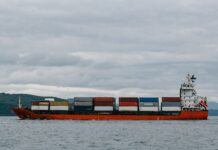 Lower emissions do not always signal a more efficient container voyage Container ship sailing