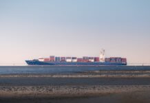 Erasmus Shipinvest expands containership orderbook container ship in the sea