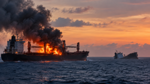 Drones strike two merchant ships in Bulgaria’s Black Sea EEZ, one sinks
